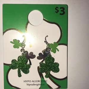 shamrock earrings